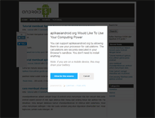Tablet Screenshot of aplikasiandroid.org